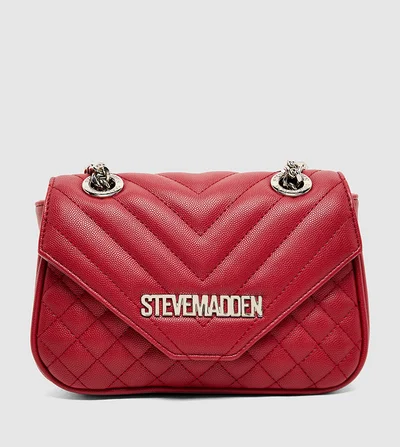 STEVE MADDEN Steve madden bi2001 red shoulder bag